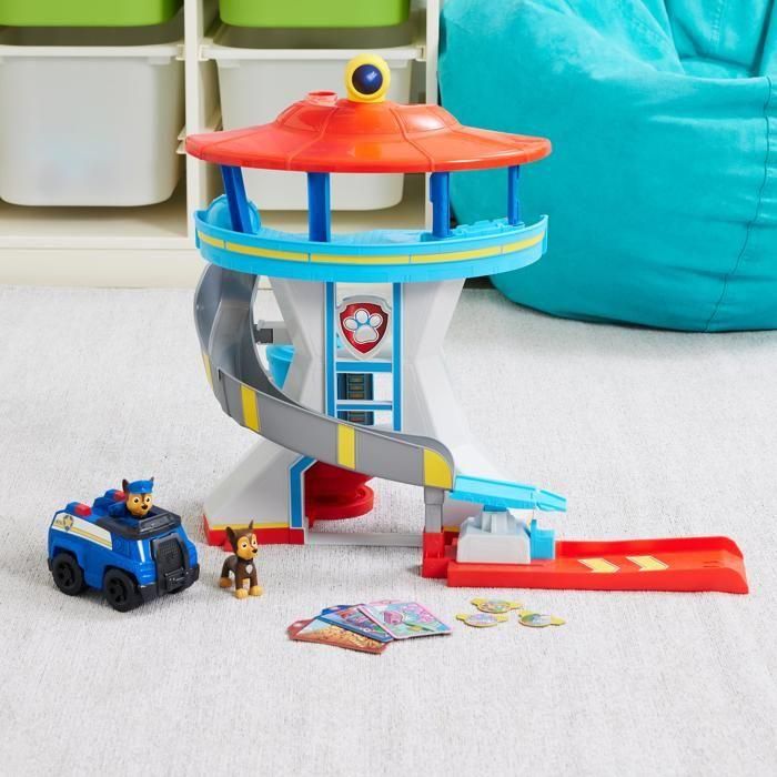 Spin Master Centro de Mando Torre de Control Paw Patrol, Set de Juego con 2 figuras de cachorros y cartas de misión, 50 cm de altura, Edad +3 años 3 Spin Master Centro de Mando Torre de Control Paw Patrol, Set de Juego con 2 figuras de cachorros y cartas de misión, 50 cm de altura, Edad +3 años 3
