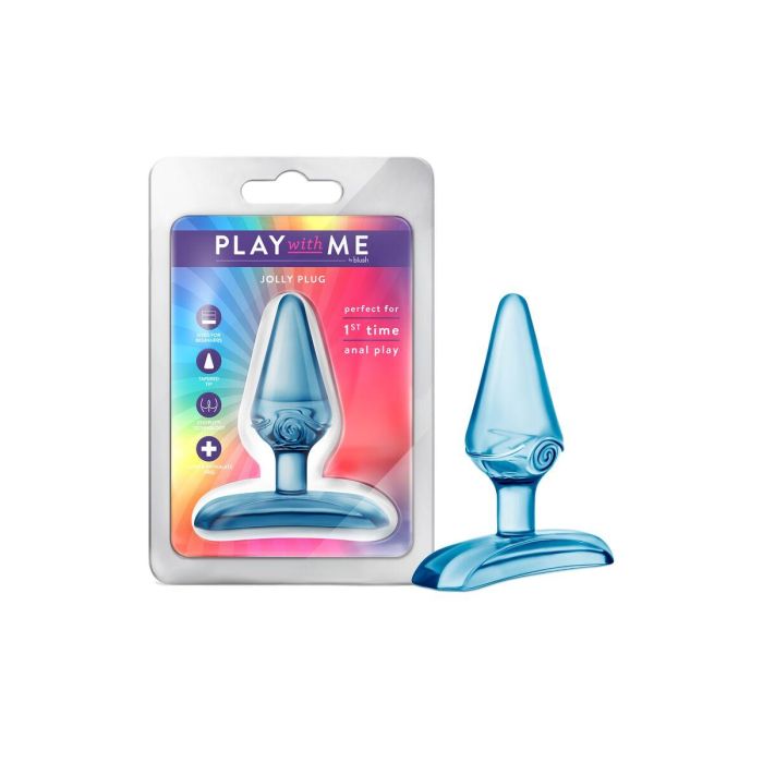 Plug Anal Blush Play with me Azul (5,7 cm) 1