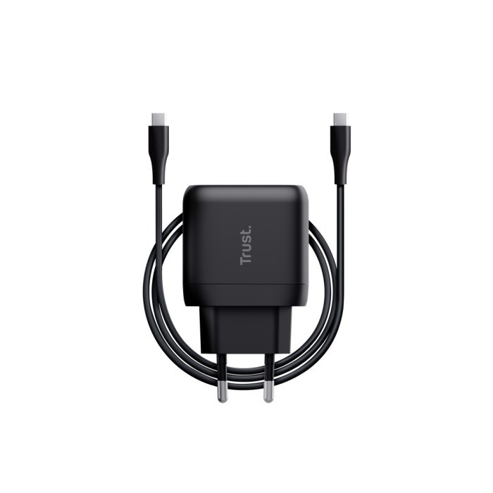 Trust Cargador Maxo Usb-C De 45 W Con Cable Usb-C 2M 1