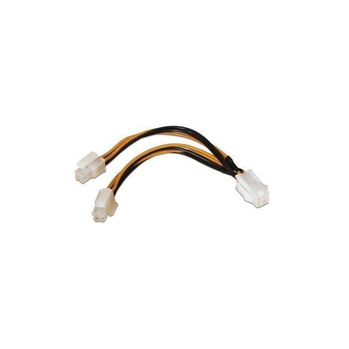 Aisens A131-0166 Cable de Alimentación para Microprocesador Molex 4+4 PIN Macho a 4 PIN Hembra, hasta 54W, 15cm Aisens A131-0166 Cable de Alimentación para Microprocesador Molex 4+4 PIN Macho a 4 PIN Hembra, hasta 54W, 15cm