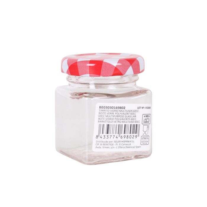 Tarrito de Vidrio Multiusos 60 cc - Mediterraneo (120 Unidades) 4 Tarrito de Vidrio Multiusos 60 cc - Mediterraneo (120 Unidades) 4