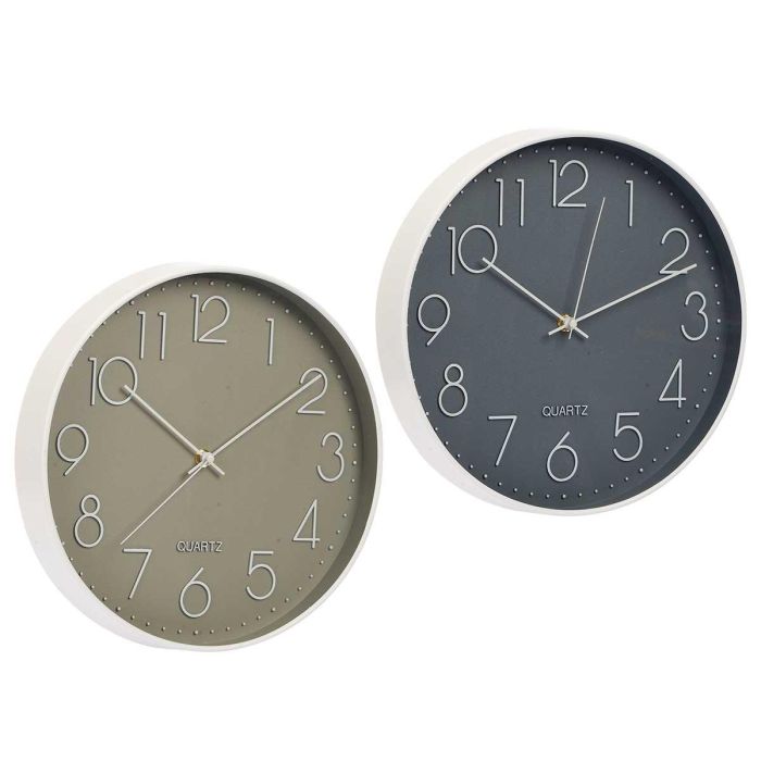 Reloj Redondo 30 Cm Sencillo Surtidos Giftdecor (12 Unidades) 1 Reloj Redondo 30 Cm Sencillo Surtidos Giftdecor (12 Unidades) 1