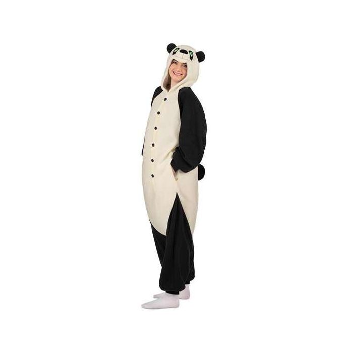 Disfraz oso panda adult big (kigurumi con capucha y cola) 4 Disfraz oso panda adult big (kigurumi con capucha y cola) 4