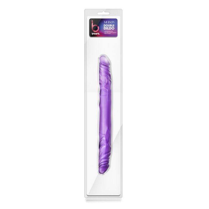 Consolador de Doble Penetración Blush B yours Morado 1 Consolador de Doble Penetración Blush B yours Morado 1