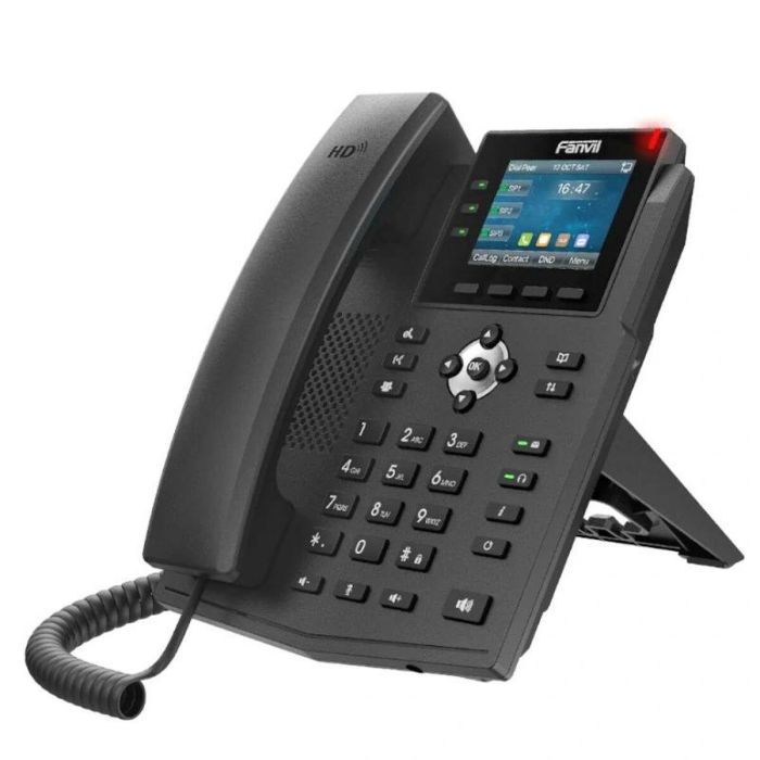 Teléfono Fijo Fanvil X3U Negro 2 Teléfono Fijo Fanvil X3U Negro 2