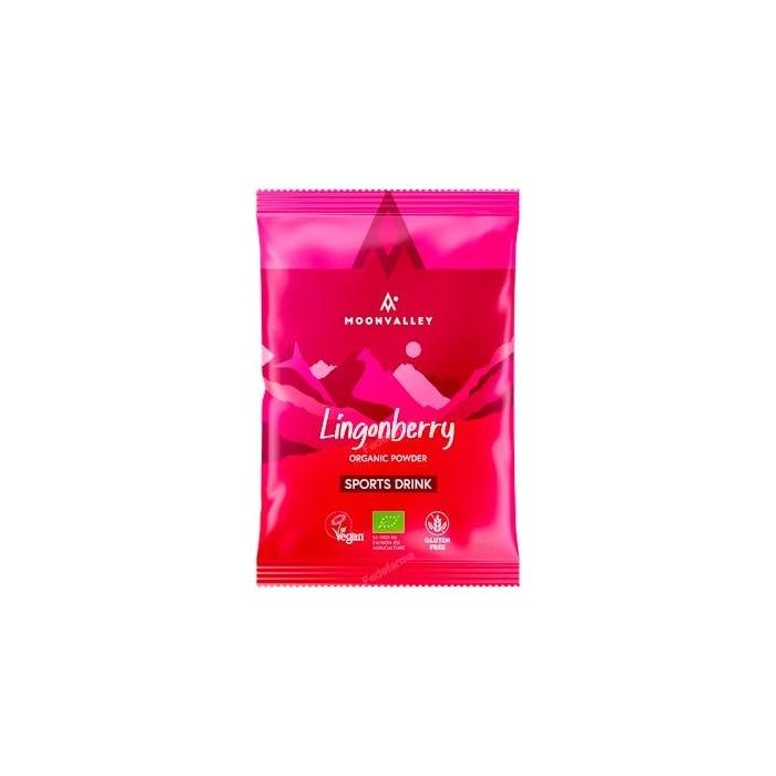 MOONVALLEY Bebida Deportiva en Polvo Arándano Rojo Bio 45g