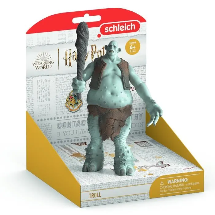 Schleich Figura Troll Harry Potter 13994 para niños a partir de 6 años 3