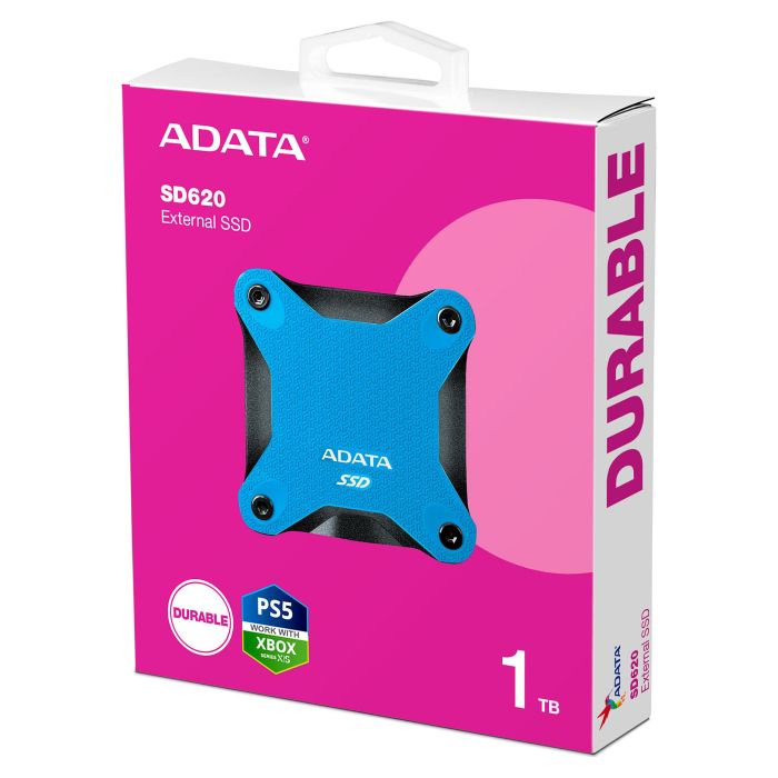 ADATA SD620 Disco SSD Externo 1TB Azul USB 3.2 Gen 2 (10 Gbit/s) 5