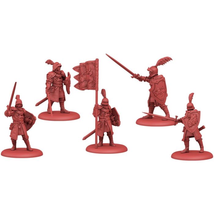 Asmodee Canción de Hielo y Fuego Guardias Lannister Juego de Miniaturas 1