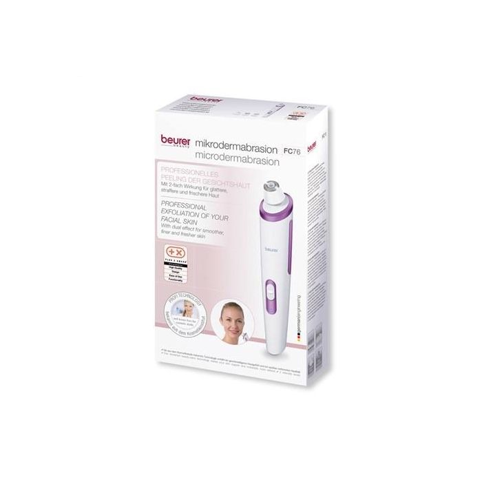 Beurer FC-76 Exfoliador Profesional de Microdermoabrasión con 3 Cabezales de Zafiro y 2 Niveles de Intensidad 4 Beurer FC-76 Exfoliador Profesional de Microdermoabrasión con 3 Cabezales de Zafiro y 2 Niveles de Intensidad 4