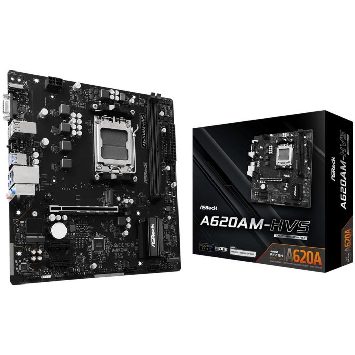 ASRock A620AM-HVS AM5 mATX HDMI DDR5 4 ASRock A620AM-HVS AM5 mATX HDMI DDR5 4