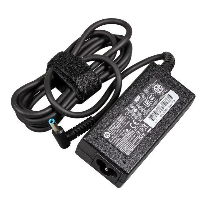 HP Adaptador de Corriente Inteligente Smart AC 45W para Portátil con Conector Cilindrico de 4.5mm (Cable de Alimentación No Incluido)