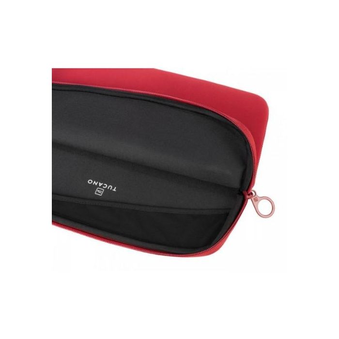 Tucano BFTMB13-R Top Second Skin Funda para Portátil 13 Pulgadas Rojo 6