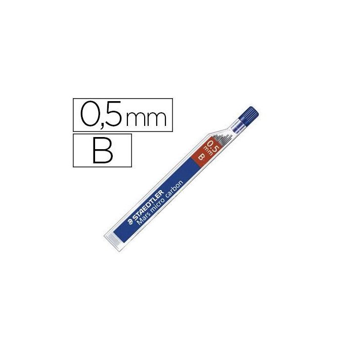 Minas Staedtler Mars Micro Grafito 0,5 mm B Tubo Con 12 Unidades 12 unidades