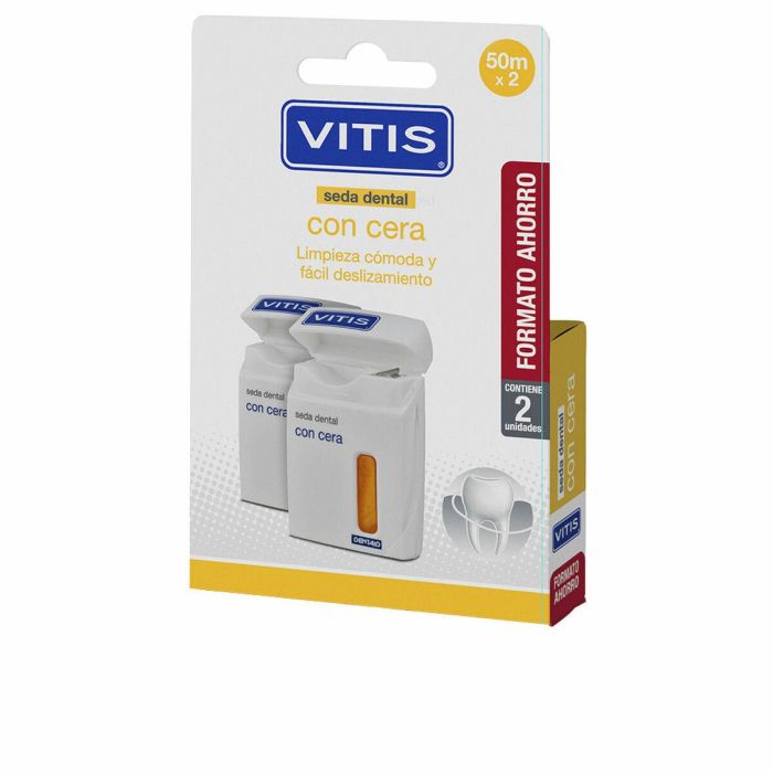 Vitis Seda Dental Con Cera Duo Vitis Seda Dental Con Cera Duo