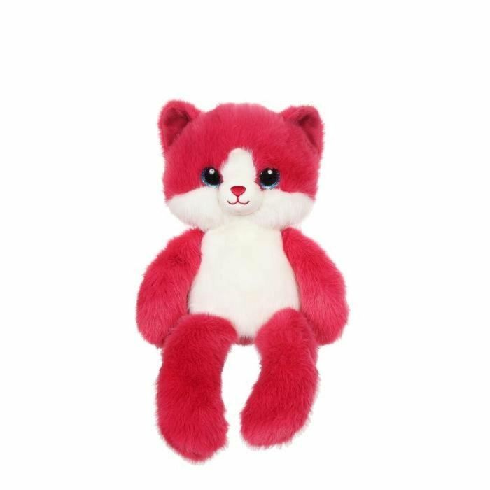 Peluche Gato Leggies - GIPSY TOYS - Frambuesa, 48 cm