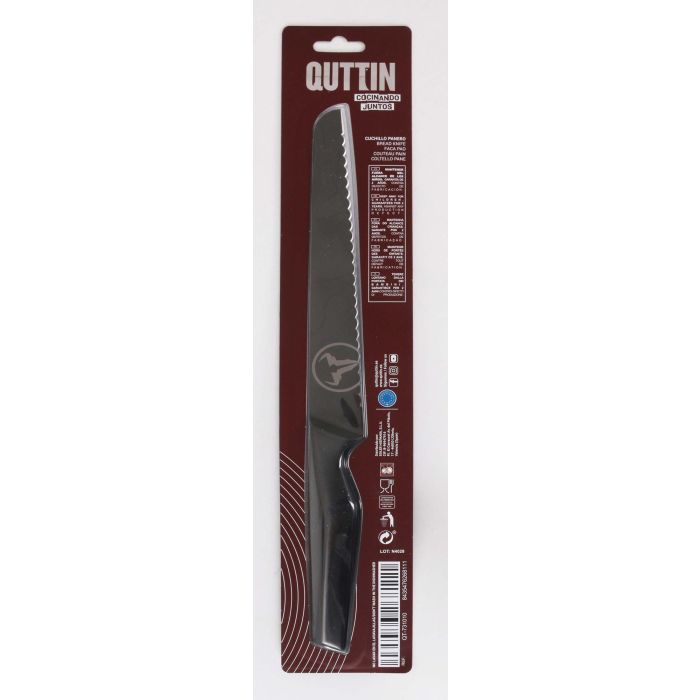 Quttin Cuchillo Panero 20 cm Black Edition (8 Unidades) 2 Quttin Cuchillo Panero 20 cm Black Edition (8 Unidades) 2