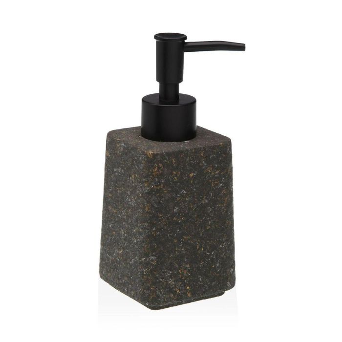 Dispensador de Jabón Versa Negro Cerámica Plástico Dispensador de Jabón Versa Negro Cerámica Plástico