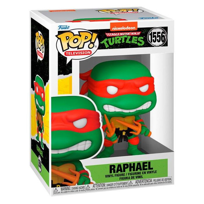 Funko POP Tortugas Ninja Raphael - Figura de vinilo de 9cm