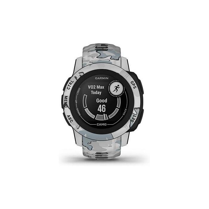 Garmin Instinct 2S Camo Edition Reloj inteligente GPS con monitor de frecuencia cardíaca y seguimiento de actividad, resistente al agua 10 ATM, 50 días de batería