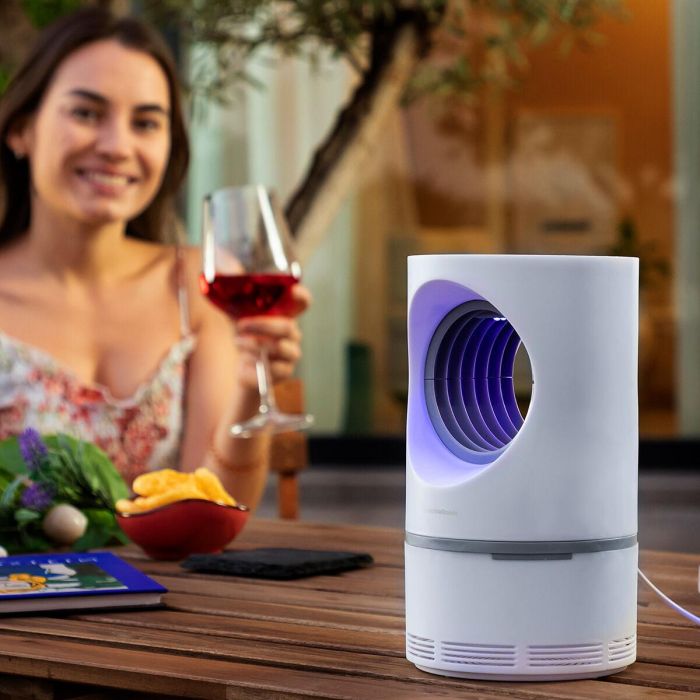 Lámpara Antimosquitos por Succión KL Virvel InnovaGoods 10 Lámpara Antimosquitos por Succión KL Virvel InnovaGoods 10