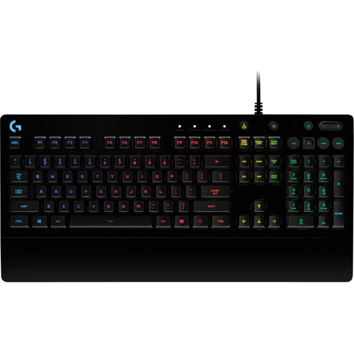 Teclado Gaming Logitech G213 Negro Qwerty Español QWERTY Qwerty Portugués Teclado Gaming Logitech G213 Negro Qwerty Español QWERTY Qwerty Portugués