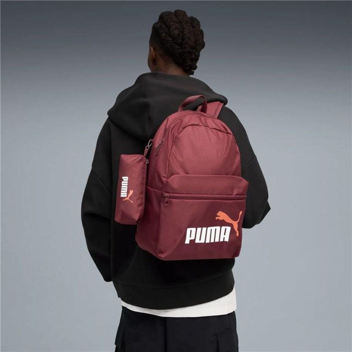 Mochila Deportiva Puma Phase Rojo Oscuro 1
