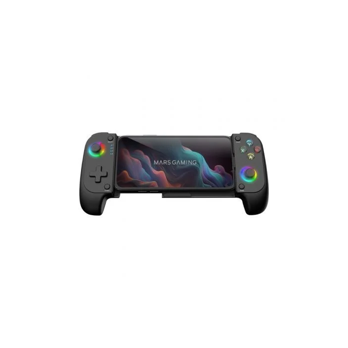 Mars Gaming Gamepad MGPX Inalámbrico Bluetooth 5.0 RGB Neon 2en1 Compatible PS4 PS3 Switch PC Android iOS Smartphones 1 Mars Gaming Gamepad MGPX Inalámbrico Bluetooth 5.0 RGB Neon 2en1 Compatible PS4 PS3 Switch PC Android iOS Smartphones 1