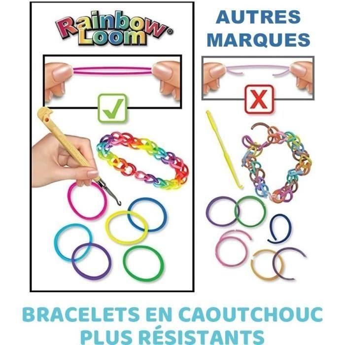 Rainbow Loom Original - Bandai - Telar con 600 elásticos - CD00001 1 Rainbow Loom Original - Bandai - Telar con 600 elásticos - CD00001 1