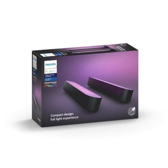 Philips Hue Play Pack x2 - Barra de luz LED inteligente, negro 1