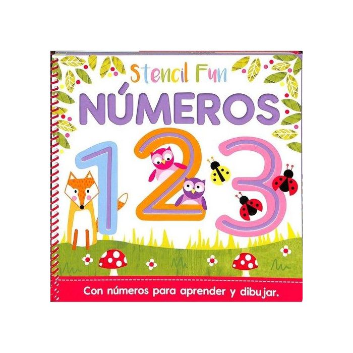 Stencil Fun Igloo Manolito Books Numeros Para Aprender A Dibujar