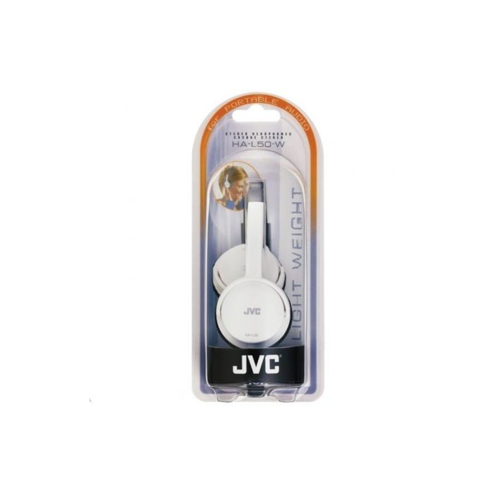 Auriculares JVC HA-L50/ Jack 3.5/ Blancos 1