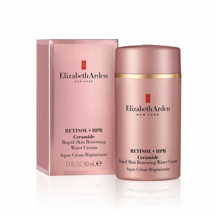 Elizabeth Arden B0275 Crema Renovadora Retinol + HPR Ceramida Agua Crema Antiedad Antiarrugas Hidratante Noche 50 ml Todo Tipo Pieles