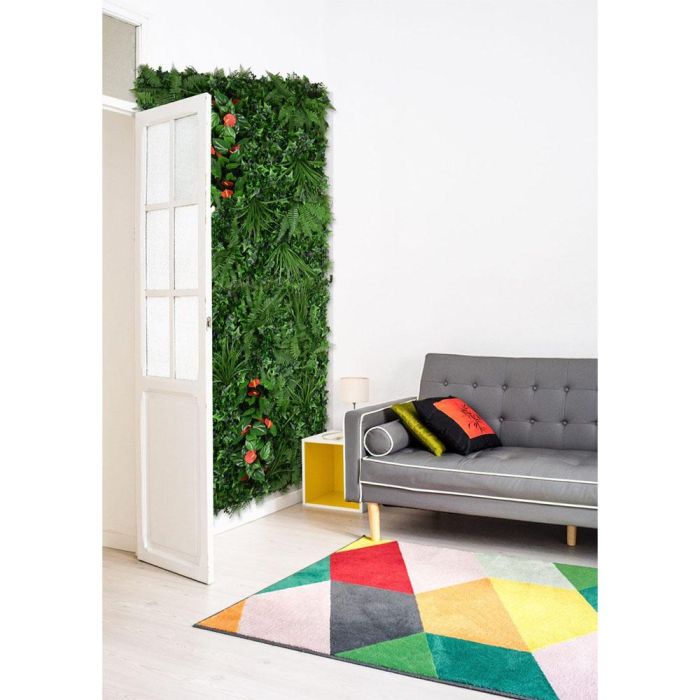 Jardin vertical tropical 100 x 100 cm caja 6 unidades 2