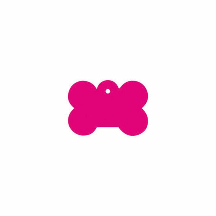 Placa identificativa para collar Imarc Bone Rosa 1 Placa identificativa para collar Imarc Bone Rosa 1