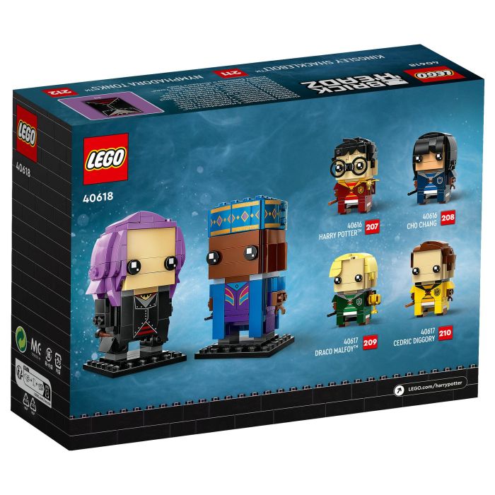 LEGO Harry Potter 40618 BrickHeadz Kingsley Shacklebolt & Nymphadora Tonks 250 Piezas 8