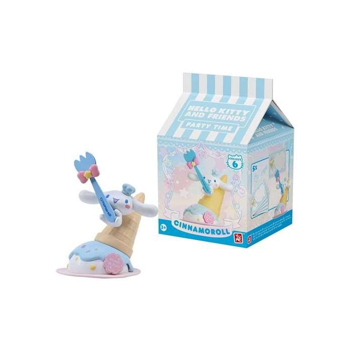 Yume Figura Coleccionable Hello Kitty & Friends Party Time, 9x9x14 cm, Español, Modelos Surtidos 4