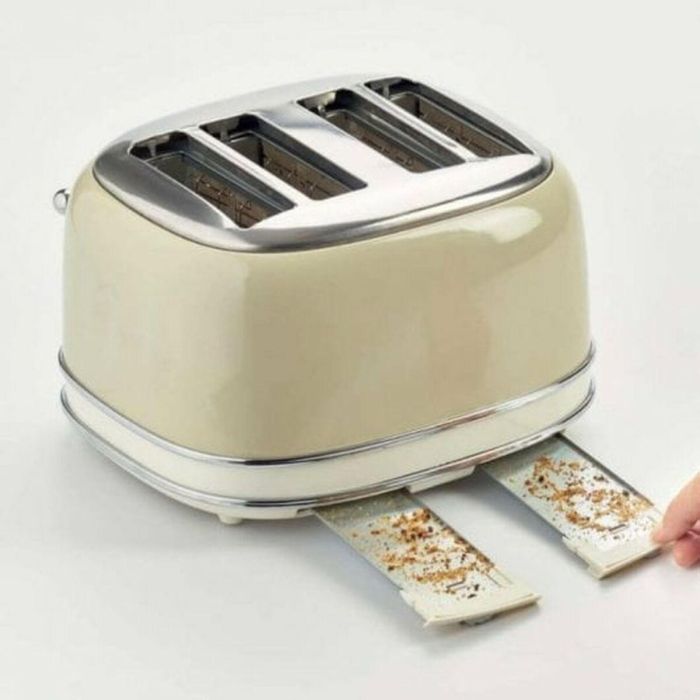 Tostadora Ariete 156/03 1600 W Beige 4 rebanadas Vintage 2 Tostadora Ariete 156/03 1600 W Beige 4 rebanadas Vintage 2