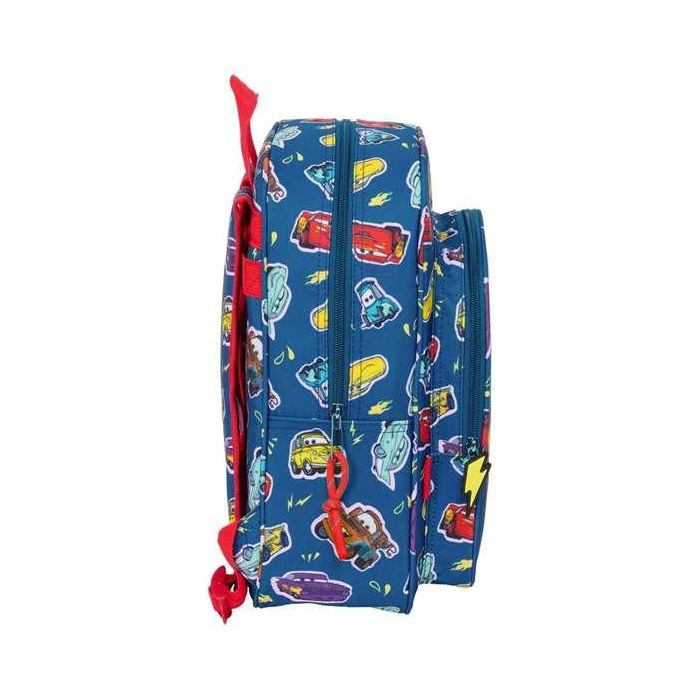 Safta Mochila Infantil Adaptable a Carro Cars Racing 330x270x100 mm 2 Safta Mochila Infantil Adaptable a Carro Cars Racing 330x270x100 mm 2