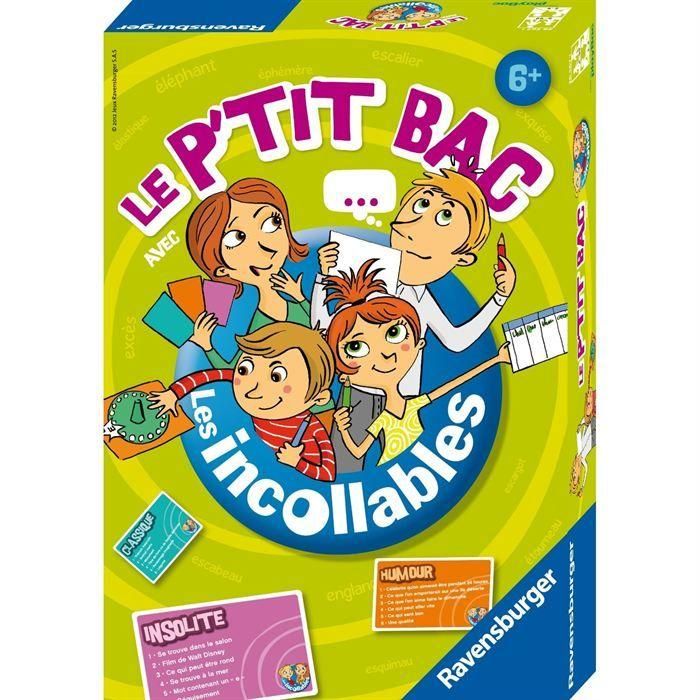 LES INCOLLABLES Juego de mesa Le Petit Bac LES INCOLLABLES Juego de mesa Le Petit Bac
