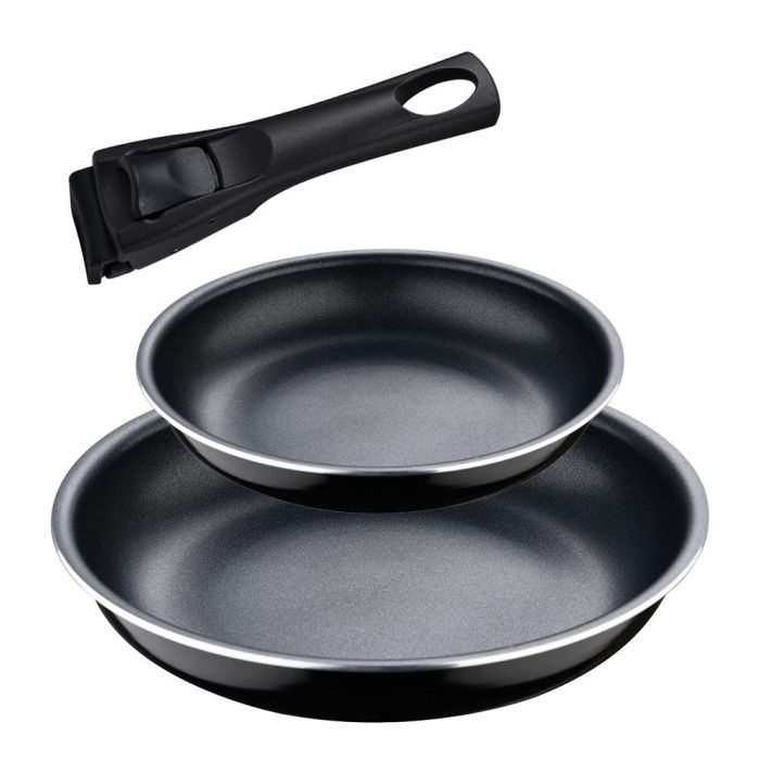 Set 2 sartenes (ø20+ø26cm) click & cook bergner