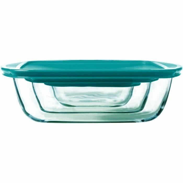 Pyrex AAAAN75162 - Juego 3 Platos con Tapa Cook & Store - Vidrio Rectangular - 0,4 L, 1,1 L, 2,5 L 13 Pyrex AAAAN75162 - Juego 3 Platos con Tapa Cook & Store - Vidrio Rectangular - 0,4 L, 1,1 L, 2,5 L 13