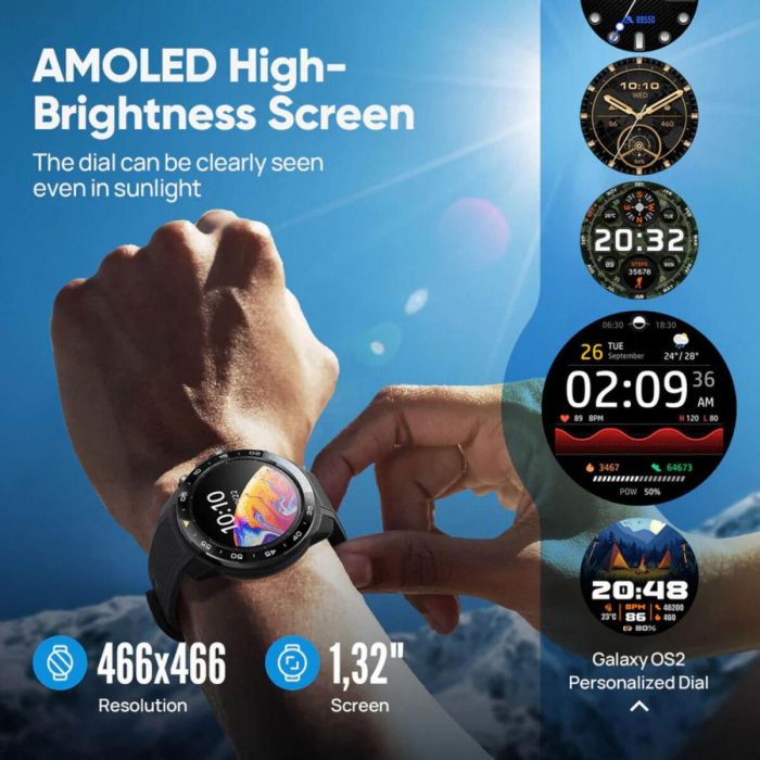 Smartwatch Mibro Mibro GS Explorer S Negro 1,32" 46 mm 4