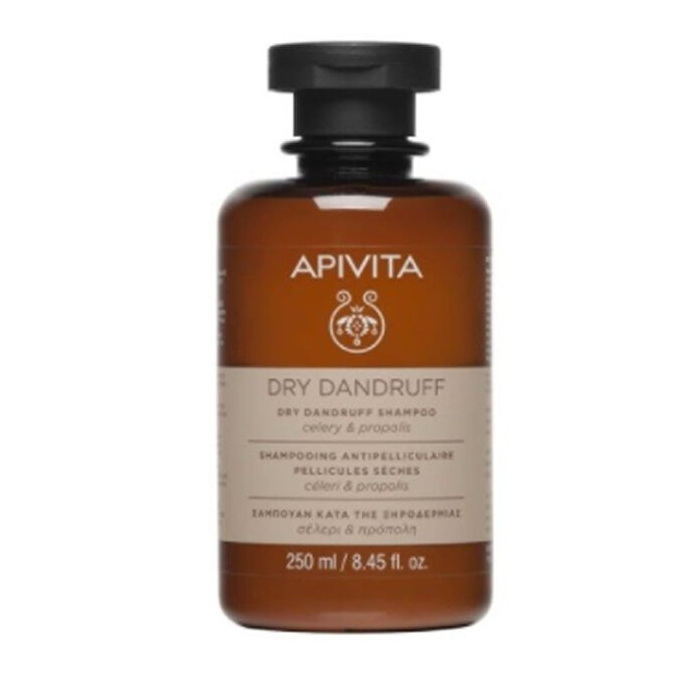 Apivita Dry Dandruff Shampoo With Celery & Propolis 250 mL Apivita Dry Dandruff Shampoo With Celery & Propolis 250 mL