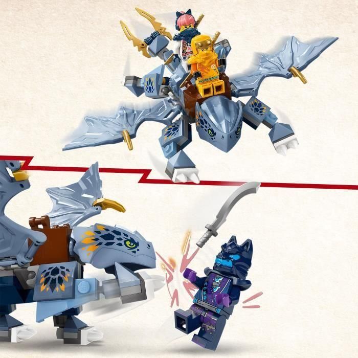 Juego de construccion joven dragón riyu lego ninjago 2