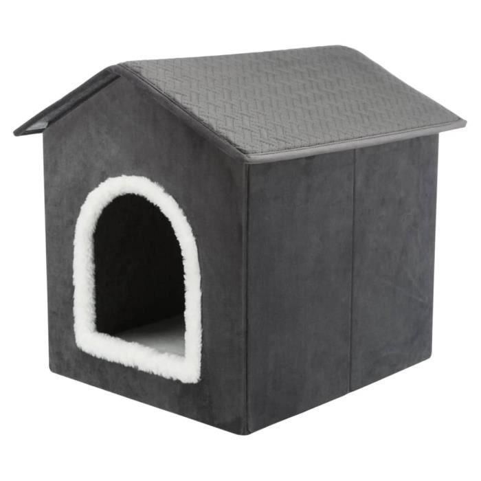 Trixie TRI4057589379115 - Refugio Livia para mascotas - 38x41x44 cm - Gris oscuro y Blanco 1 Trixie TRI4057589379115 - Refugio Livia para mascotas - 38x41x44 cm - Gris oscuro y Blanco 1