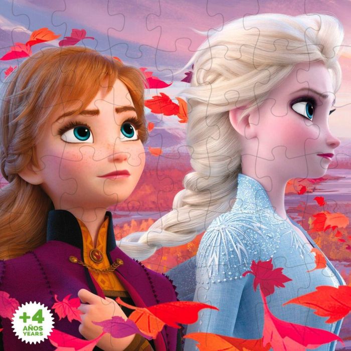 Puzzle Infantil Frozen Doble cara 60 Piezas 70 x 1,5 x 50 cm (12 Unidades) 3