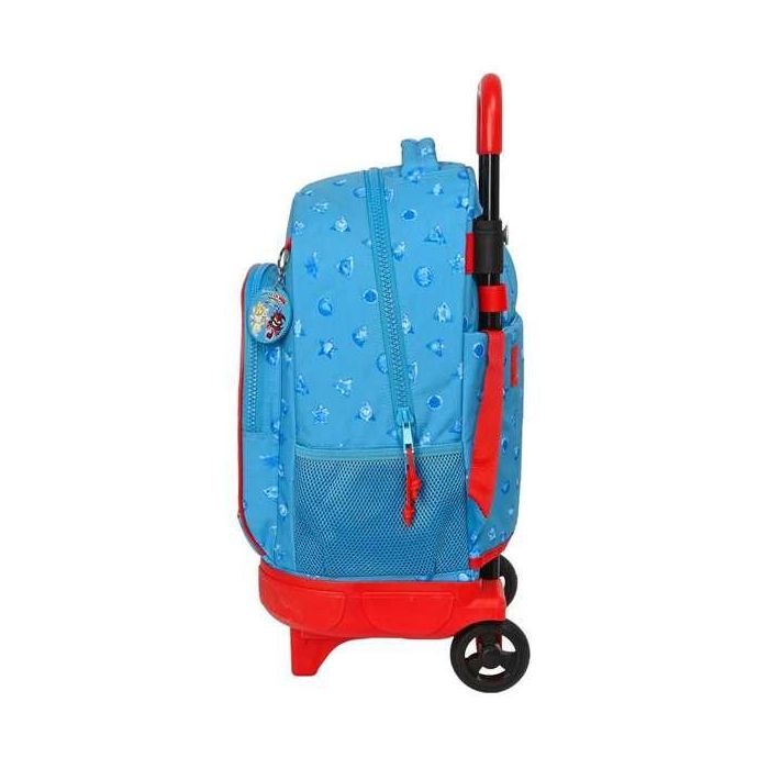 Mochila Escolar con Ruedas SuperThings Rescue force 33 x 45 x 22 cm Azul 4