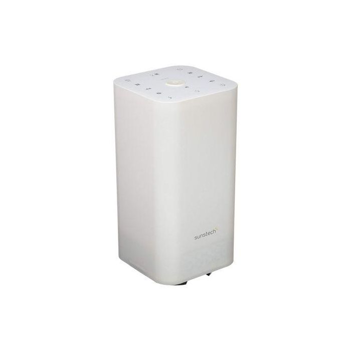 DESPERTADOR SUNSTECH FRLAMP2 - FM - 10 PRESINTONIAS - SONIDO/ILUMINACION LED GRADUAL - PANTALLA LED 1.78CM - ALARMA DUAL - BOTÓN CONTROL TÁCTIL 3