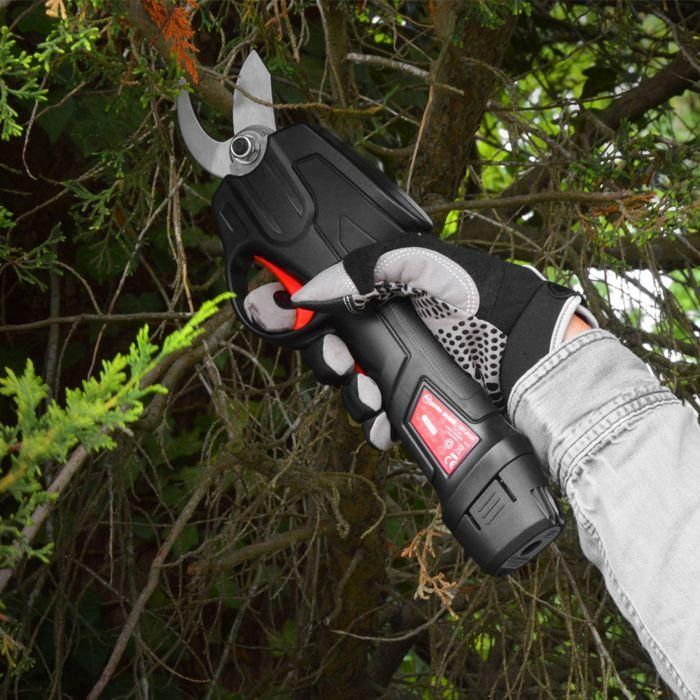 Tijeras de podar recargables de litio de 7,2 V con pértiga telescópica - Elem Garden 2